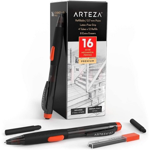 Arteza Professional Graphite Drawing Pencils - 12 Pack : Target