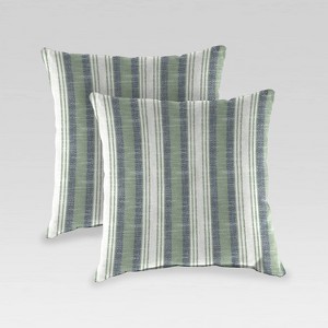 2pk Outdoor Pillow Set - Jordan Manufacturing - 1 of 3