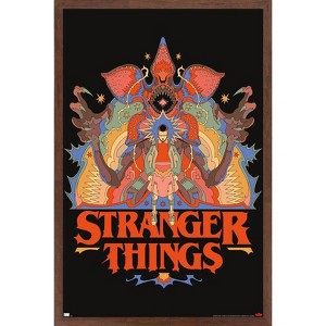 Trends International Netflix Stranger Things: Season 4 - Raul Exclusive Framed Wall Poster Prints - 1 of 4