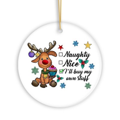 Funny and Playful Quote Christmas Ornament| OrnamentallyYou