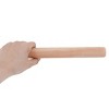 Unique Bargains Houseware Handy Wooden Stick Noodles Dough Pastry Rolling Pins Wood Color 1 Pc - 2 of 3