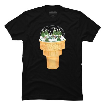 Men's Design By Humans Sno-Cone By BullShirtCo T-Shirt