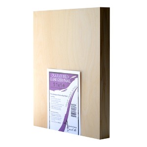 American Easel Clear Gesso Primed Wood Painting Panel - 1 of 1