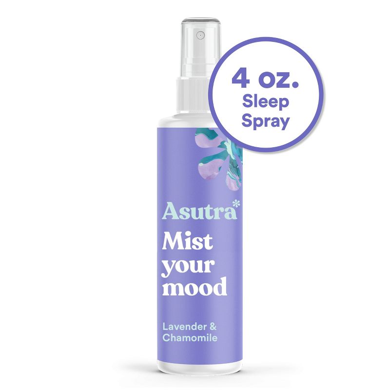 Asutra Mist Your Mood Sleep &#38; Room Spray with Lavender &#38; Chamomile Essential Oils - 4 fl oz, 1 of 12