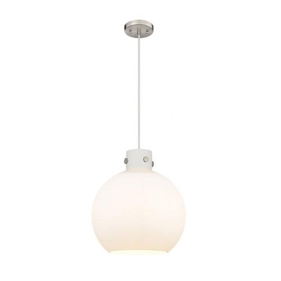 Newton Sphere - 1 Light Pendant In Industrial Style-15.38 Inches Tall and 14 Inches Wide