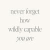 Mantra Jewelry - Never Forget How Wildly Capable You Are - 2 of 4