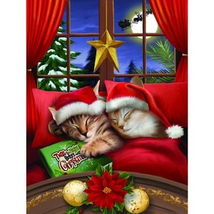 Sunsout To All a Merry Christmas 500 pc  Christmas Jigsaw Puzzle 28836 - 1 of 4