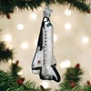 Old World Christmas Blown Glass Ornament for Christmas Tree, Space Shuttle - 4 of 4