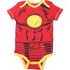 Marvel Avengers Spider-Man Baby Cosplay Bodysuit and Pants Set Newborn to Infant - 2 of 4