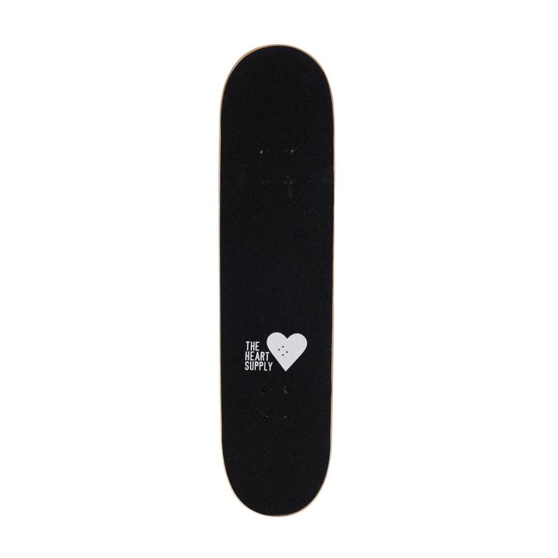 The Heart Supply Skateboard &#8211; Red and White Checkerboard, 3 of 13