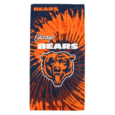 Chicago Bears NFL Disney Mickey Mouse Qb Beach Towel 30 X 60 :