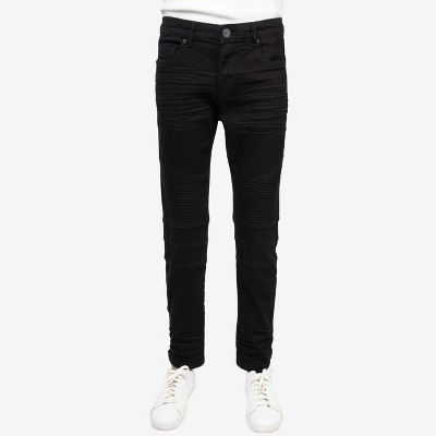 Xray Boy's Moto Fashion Jeans In Black Size 14h : Target