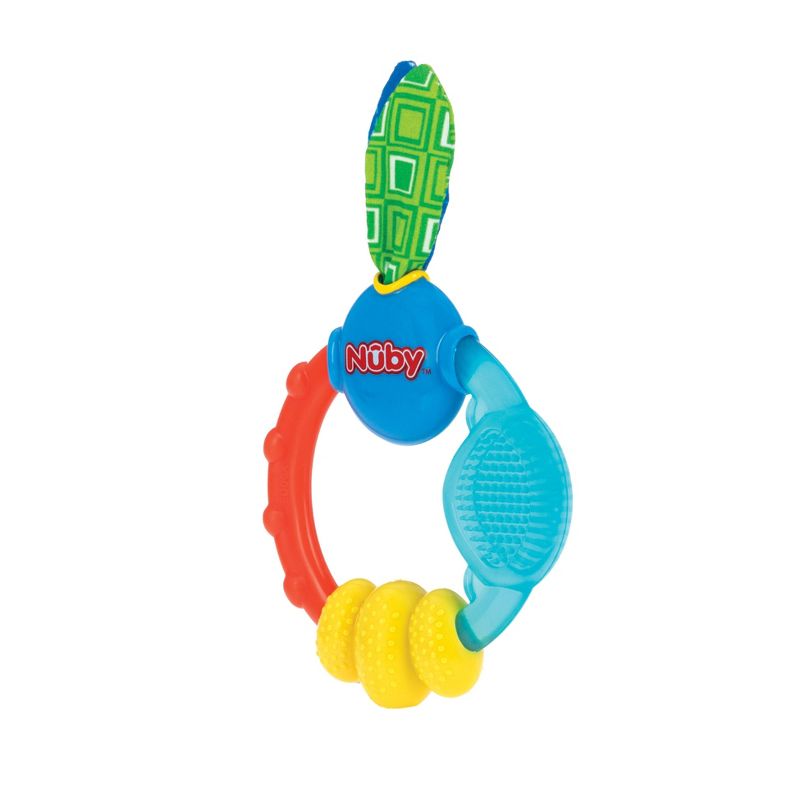 Nuby Wacky Ring Teether, 2 of 4