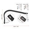 Unique Bargains Motorcycle Brake Lever Guard Handlebar Protector 7/8" Black 1 Pair - 3 of 4