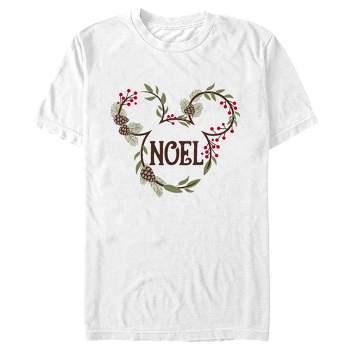 Men's Mickey & Friends Christmas Noel and Mouse T-Shirt