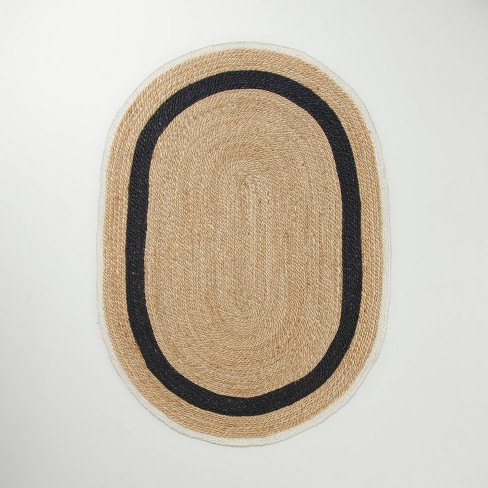 Heritage Farms Jute Rug Oval w/ Pad 24x36