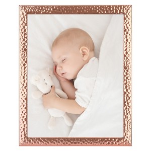 Unique Bargains REGALWOVEN Tabletop Durable Horizontal and Vertical Gloss Metal Picture Frame 1 Pc - 1 of 4