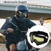 Unique Bargains Universal Motorcycle Goggles UV Protection Matte TPU 1 PC - 2 of 4