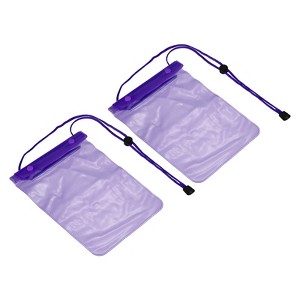 Unique Bargains Waterproof Beach Swimming Pool Phone Cover Dry Bags 2 Pcs - 1 of 4