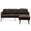 CAVINAS Comfy Sofa Upholstered Fabric Small Couches for Bedroom, Apartment, Living Room - 3 of 4