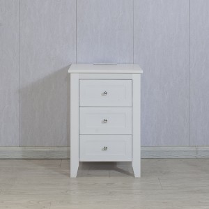 Modern Night Stand with 3 Drawer Large Storage Space, Multifunctional End Table Bedside Table, Bedroom Furniture - 1 of 1
