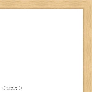 PosterPalooza | Photo Size Minimalist Yellow Picture Frame - UV Acrylic, Foam Board Backing, Hanging Hardware - 1 of 4