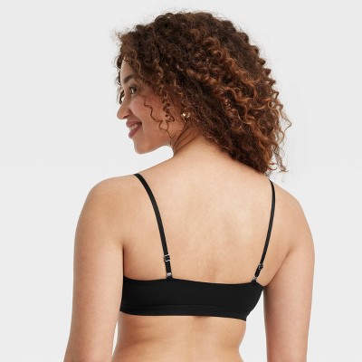 Women's Luxe Stretch Unlined Triangle Bralette - Auden' - image 2