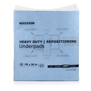 McKesson Disposable Blue Underpad, Heavy - 1 of 4