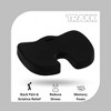 TRAKK Orthopedic Memory Foam Seat Cushion - Comfortable Chair Seat Cushion - 3 of 4