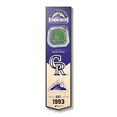 8 X 32 Mlb Tampa Bay Rays 3d Stadium Banner : Target