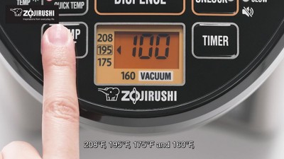 Zojirushi Hybrid 5l Water Boiler & Warmer - Silver : Target