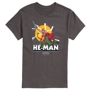 Men's - Masters of the Universe - He-Man Charging Short Sleeve Graphic T-Shirt - 1 of 4
