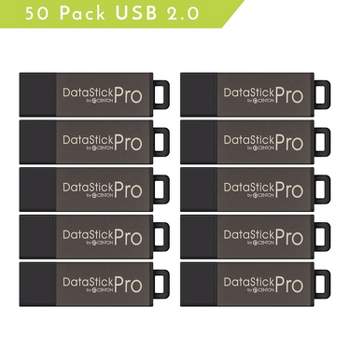 Centon MP Valuepack USB 2.0 Pro Flash Drive Gray 8GB Capacity 50/Pack (S1-U2P1-8G50PK)