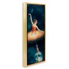 Stupell Industries Dancing Ballerina Surreal Nebula Dress, 11" x 25" - 3 of 4