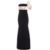 Off the Shoulder Split Leg Fishtail Maxi Dress - 4 of 4