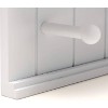 Kiera Grace 24"x4" Kian Wall Floating Shelf with 5 Pegs White: Integrated Display, MDF, Metal Hardware - 3 of 4