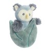 ebba Small Ollie Owl Pocket Peekers Playful Baby Stuffed Animal Blue 5.5" - 2 of 4