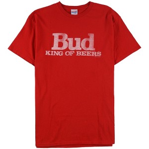Junk Food Mens Bud King Of Beers Graphic T-Shirt - 1 of 2