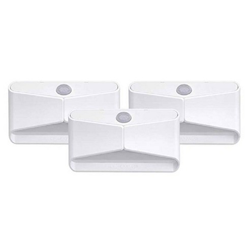 Mr Beams White LED Motion Sensor Auto On/Off Night Light in the