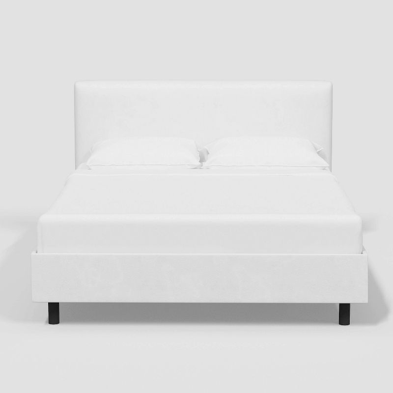 Olivia Upholstered Platform Bed Velvet - Threshold™, 2 of 5