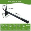 Itopfox Garden Hoe and Cultivator, Heavy Duty Hand Tool with Tiller, 2-Piece Handle, Carbon Steel Blade for Soil Loosening and Digging - 2 of 4