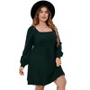 Plus Size Sweater Dresses for Curvy Women Maxi Dress Midi Fall Winter - 4 of 4