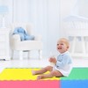 Costway 12PCS Kid’s Puzzle Exercise Play Mat w/EVA Foam Interlocking Tiles (25''x25'') - 3 of 4