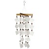 Woodstock Wind Chimes Asli ArtsÃ‚Â® Collection  Mini Capiz Chime  12'' Wind Chime for Outdoor Patio Garden Decor - 2 of 4