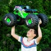 Monster Jam Official Mega Grave Digger All-Terrain Remote Control Monster Truck with Lights - 1:6 Scale - 4 of 4
