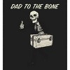 Dad To The Bone Dad Joke for Father's Day Adult Long Sleeve Hoodie - 2 of 2