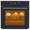 WhizMax Single Wall Oven 24" Built-In Electric Ovens, 70L, 3000W, 8 Baking Modes, With Air Frying Function, - image 2 of 4