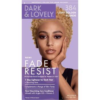Dark and Lovely Fade Resist Rich Conditioning Hair Color - Light Golden Blonde - 6.2 fl oz