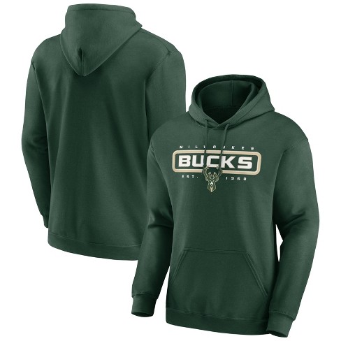 Mens Milwaukee Bucks Fade Graphic Hoodie