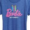 Women's - Barbie - Let's Party Short Sleeve Graphic T-Shirt - 2 of 4